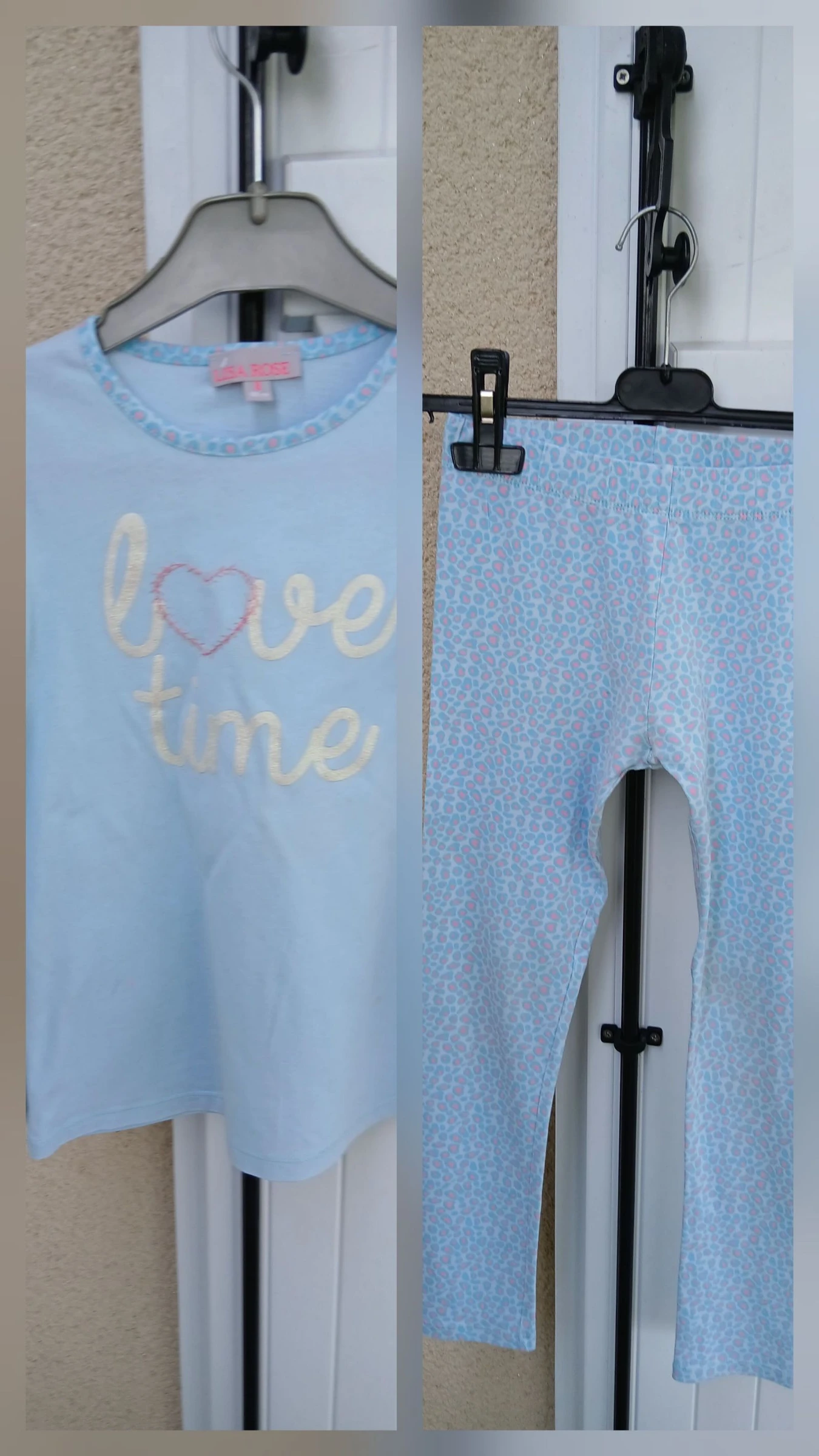 pyjama filles lisa rose taille 8 ans